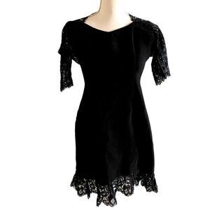 Black Lace Dress Size Medium